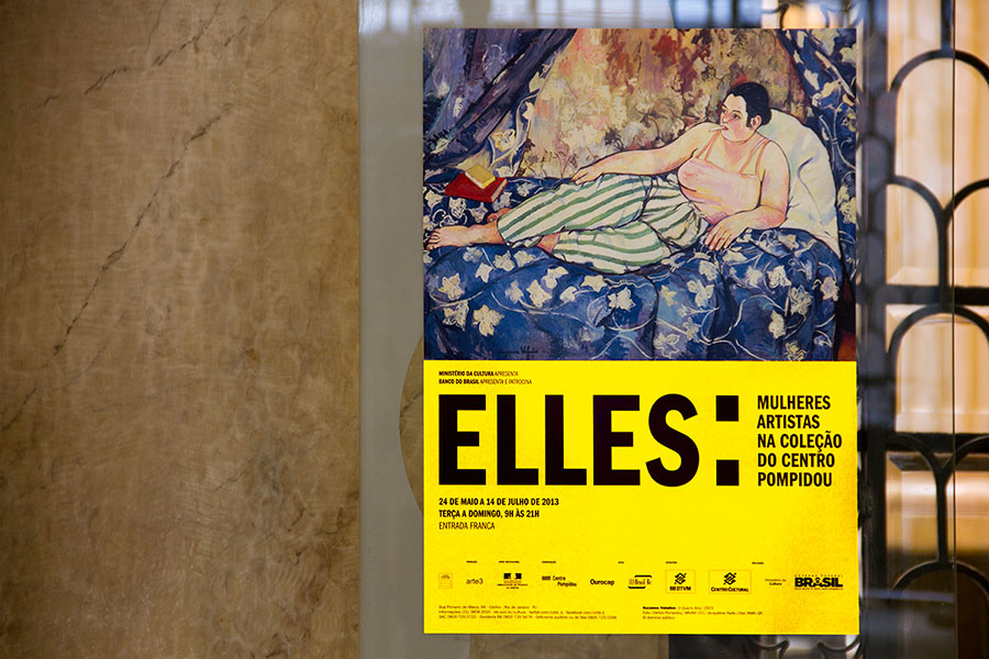 Elles: mulheres artistas na coleção do Centro Pompidou