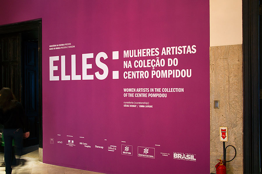 Elles: mulheres artistas na coleção do Centro Pompidou